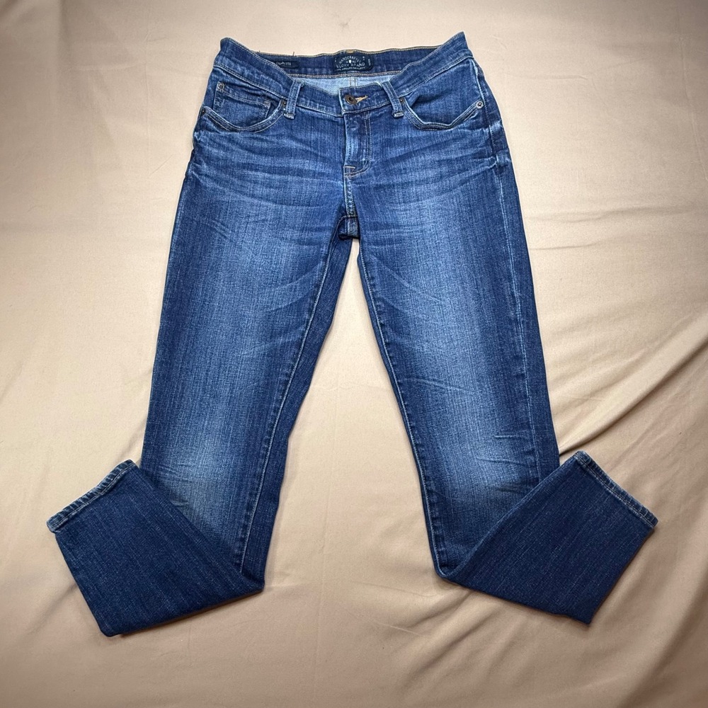 Lucky Brand Sienna Cigarette Jeans Womens 00/24 Medium Wash Slim Denim